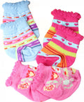 Socken ohne Absatz, farbig, 3 Paar, 35–46 cm