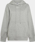 Nike w nsw phnx flc os po hoodie dames sporttrui - grijs - maat xs