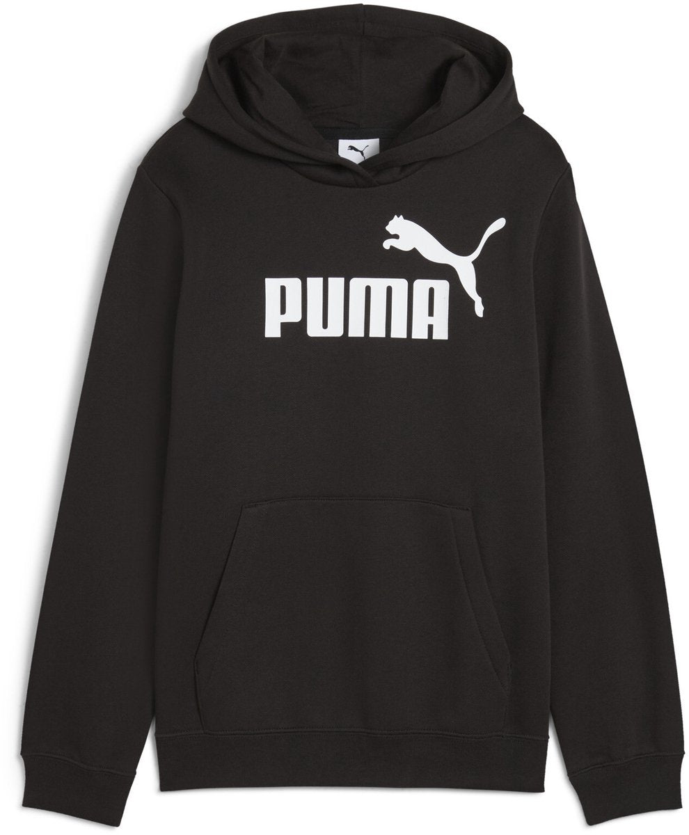 Puma ess no. 1 logo hoodie fl g meisjes trui - black 128