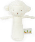 Bunnies by the bay rammelaar lammetje - knuffel - geborduurde details - 16 cm - wit