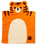 Merkloos sans marque kinder handdoek - alfie de tijger - hoodie - cadeau tip - bad - zwemhanddoek
