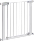 Safety 1st auto close traphekje - 73 t m 80 cm - uitbreidbaar - klembevestiging - metal white