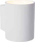 Lucide xera - wandlamp - ø 8 cm - 1xg9 - wit