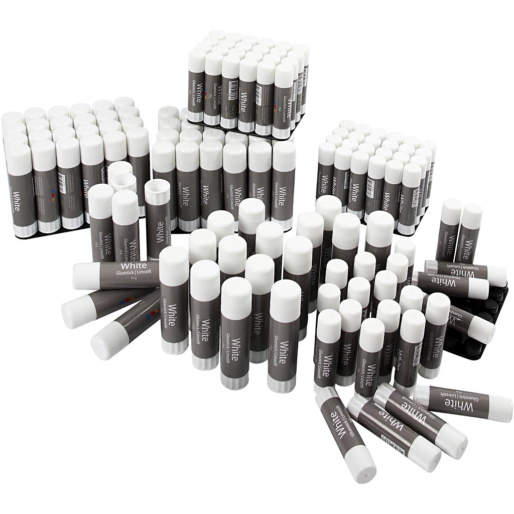 Witte lijmstift
