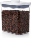 Oxo voorraadbus 'pop' 2.0 rechthoekig - laag (1,6 liter)