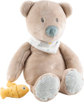 Nattou knuffel - beer - romeo, jules en sally - 30 cm - beige