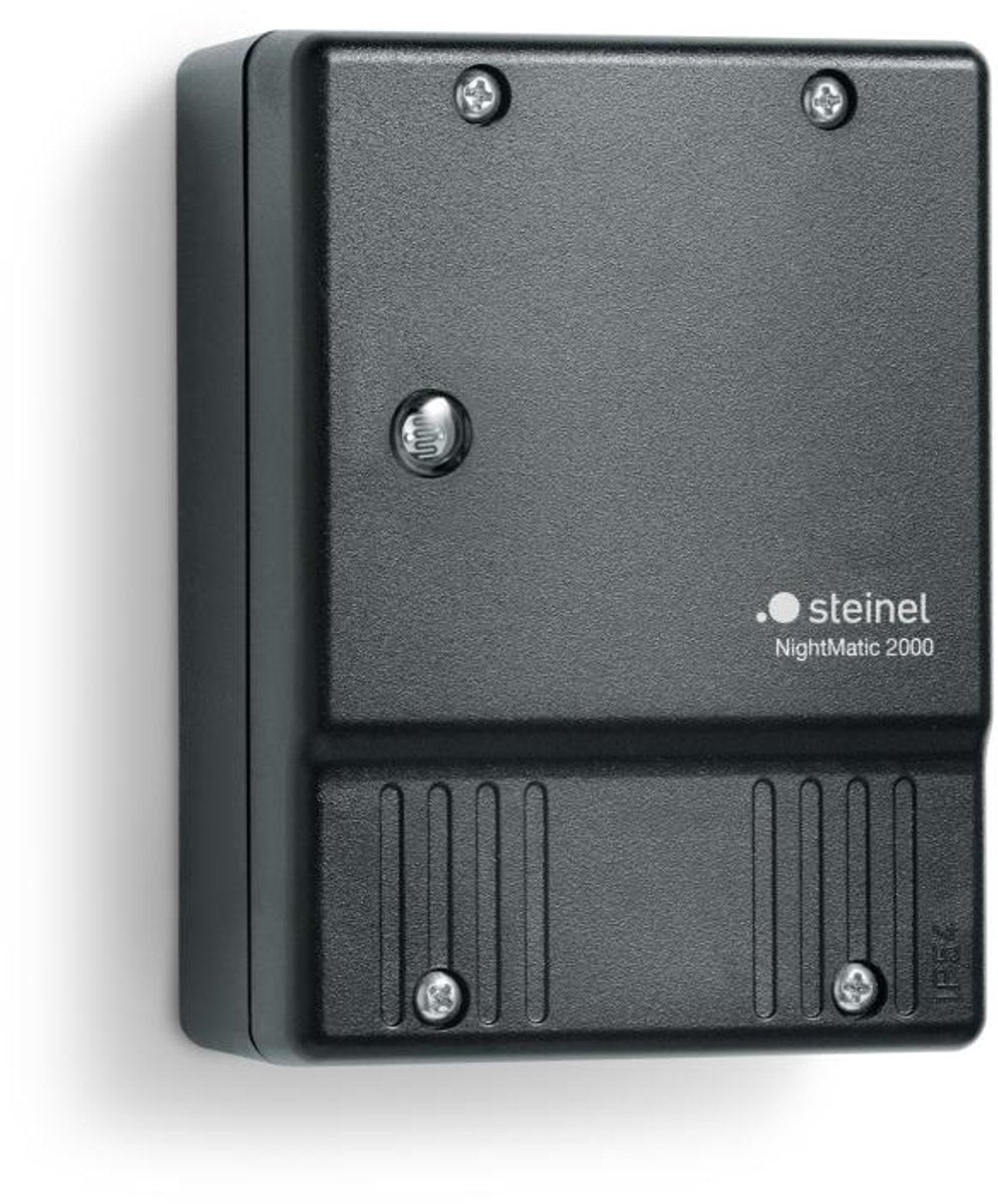 Steinel schemerschakelaar nightmatic 2000 zwart