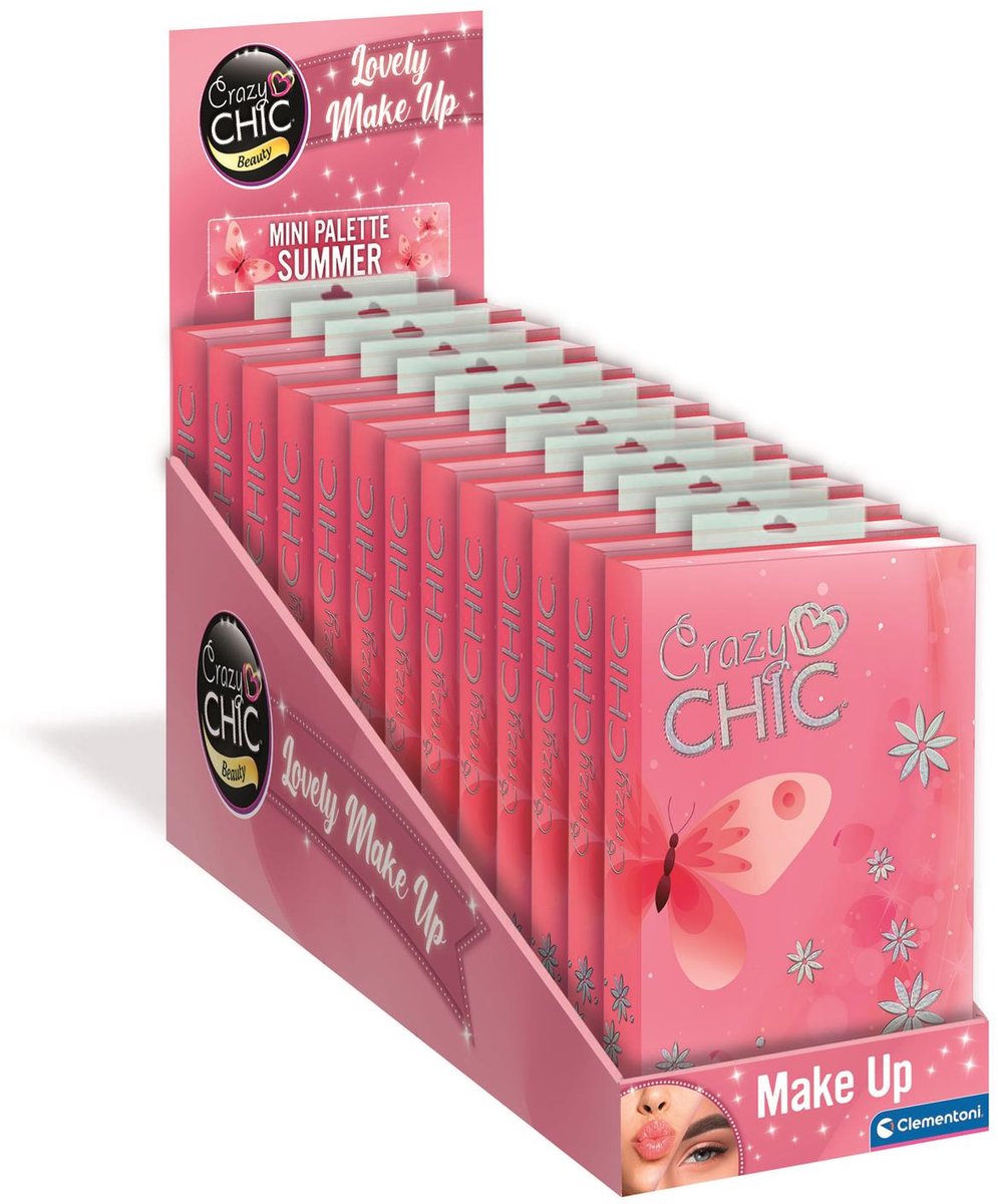Clementoni Crazy Chic Make-up Lidschatten Schmetterling