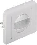 Orno pir bewegingsmelder inbouw - bewegingssensor met 160 ° detectie - bewegingsdetector voor wand inbouw - ip20 - tweedraads - 60mm inbouw - wit