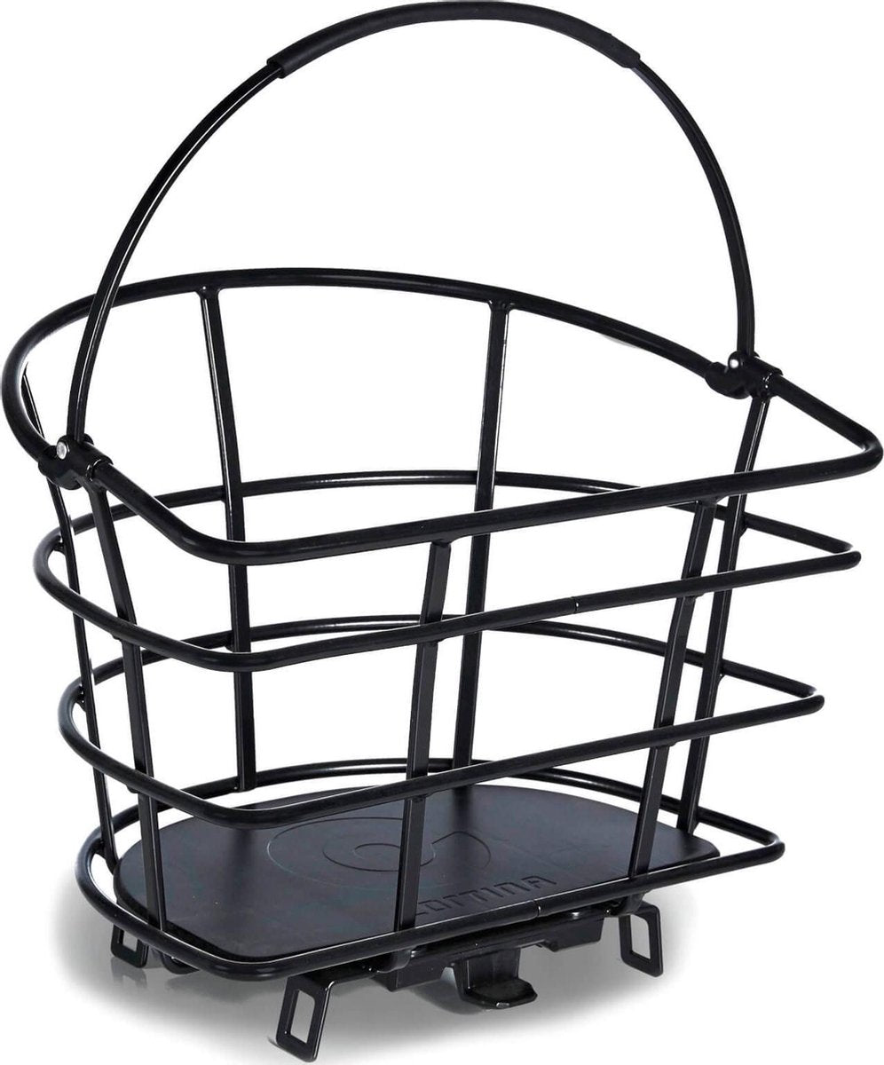 Cortina Korb Tokyo AVS 30L schwarz halbrund 40x32x26cm