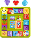 Fisher-price fisher price lachen en leren puppy activiteitenbord veelkleurig