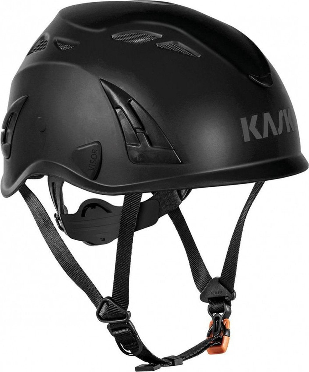 Kask superplasma aq - klimhelm voor industriële doeleindes zwart