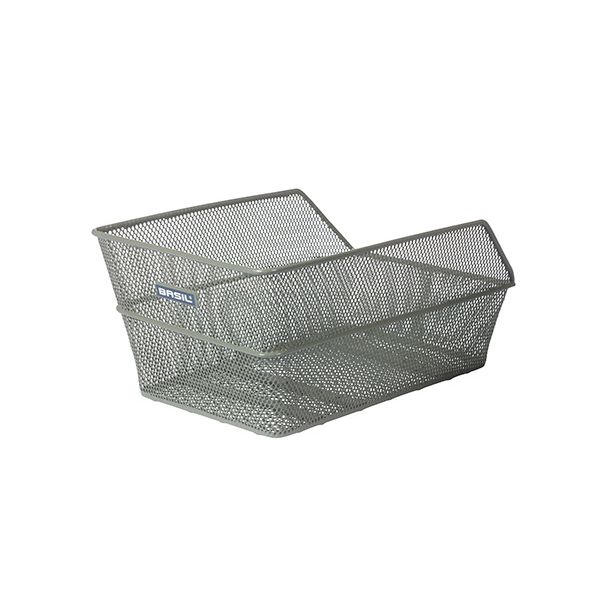 Basil Cento FM Fahrradkorb mit fester Halterung 38 x 24 x 11 cm - olivgrün