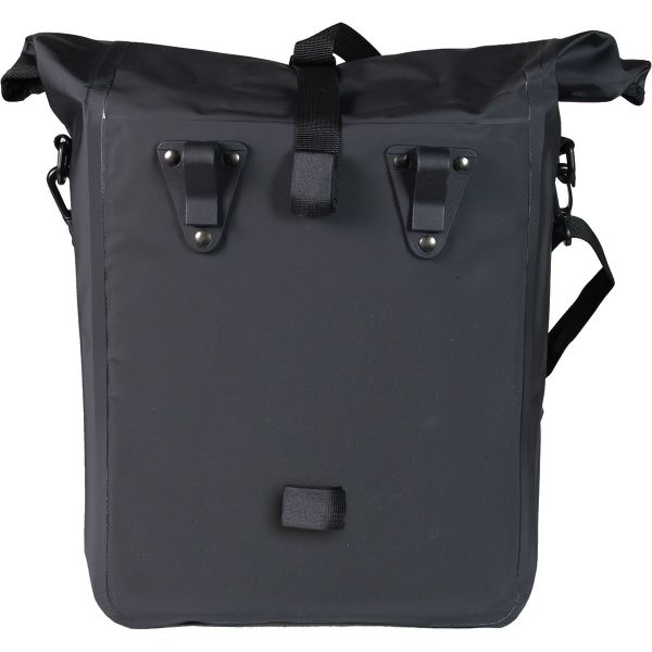 Greenlands wasserdichte kleine Fahrradtasche (18,5 Liter), 27 x 49 x 14 cm, schwarz