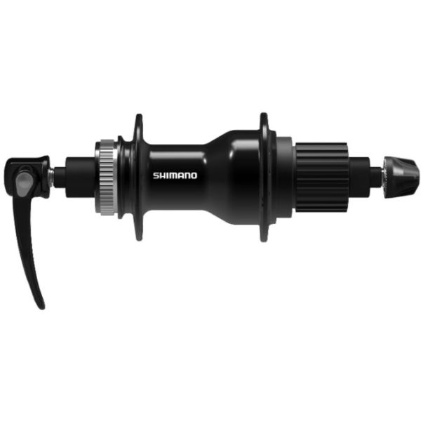 Hinterradnabe 12-fach Shimano FH-QC500-MS-B Micro Spline - CL - 36 Loch - 141 mm Einbaulänge - schwarz