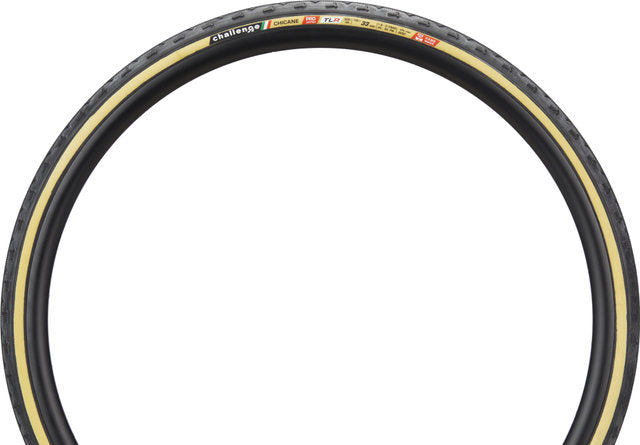 Challenge - Chicane Pro Handmade TLR 700x33C Schwarzbraun