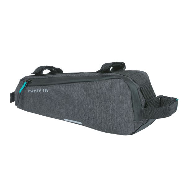 Rahmentasche M Basil Discovery 365D 1,8 Liter 11 x 29 x 7 cm - Schwarz Melee