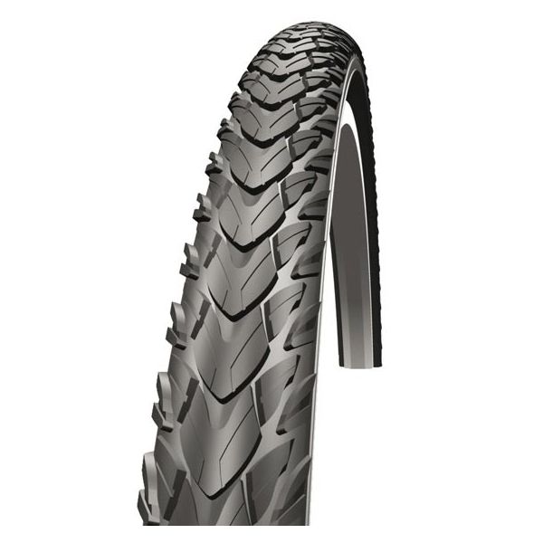 Faltreifen Schwalbe Marathon Mondial Evo DD 28 x 1,75 47-622 mm - schwarz mit reflektierenden Elementen