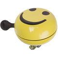 M-wave fietsbel ding-dong ø80mm - smiley yellow