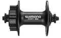 Shimano hb-m475 voornaaf schijfrem 6 gaats uitval 32 gaats mat zwart