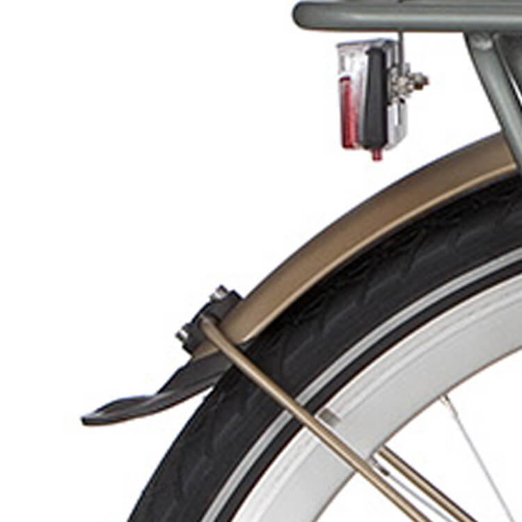 Alpina Hinterradkotflügel 26 Curve Mattgold