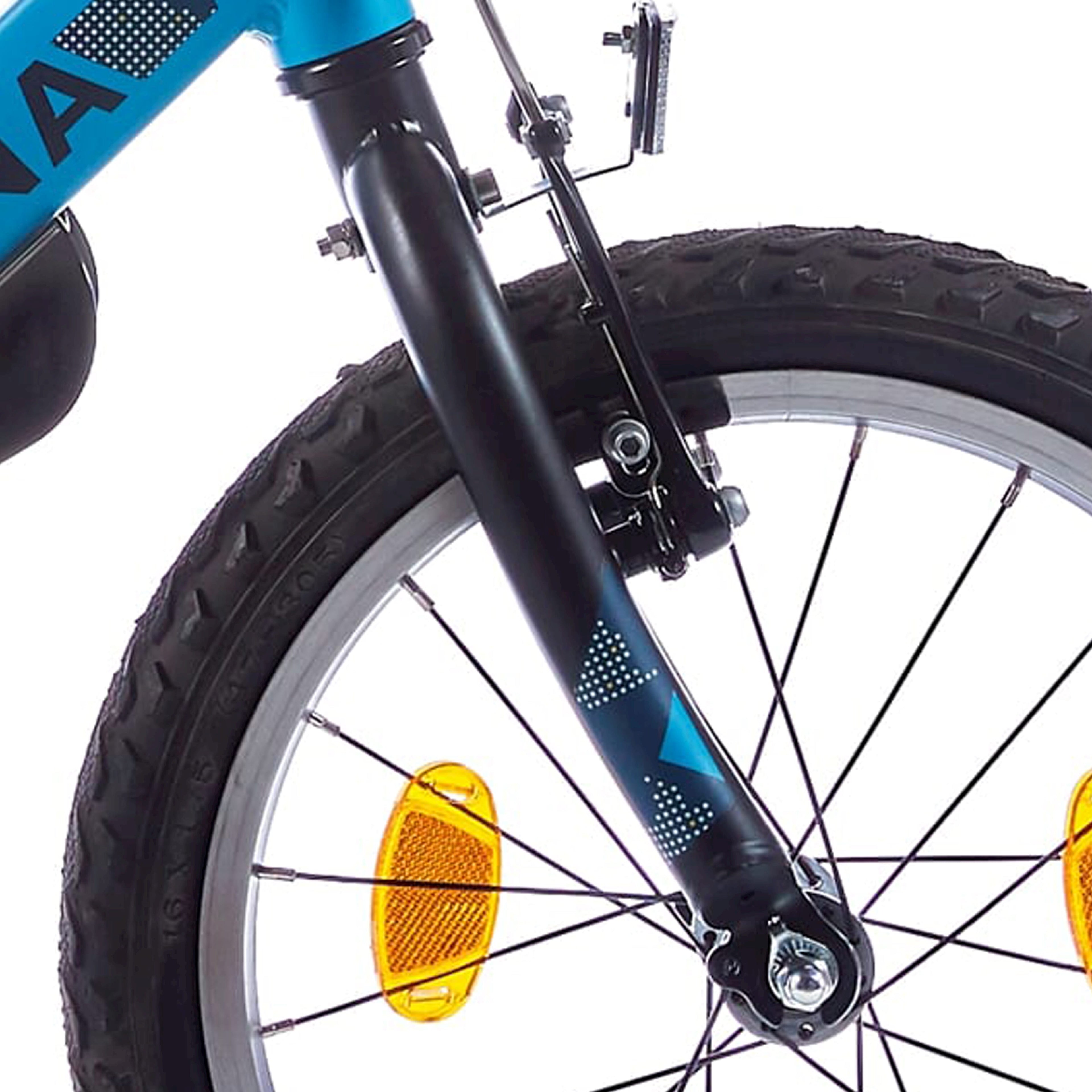 Alpina-Gabel 18 Trial, schwarz matt