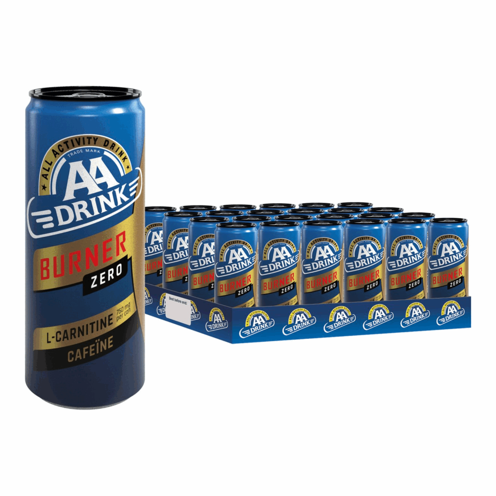 Aa drink burner zero (24x 25cl)