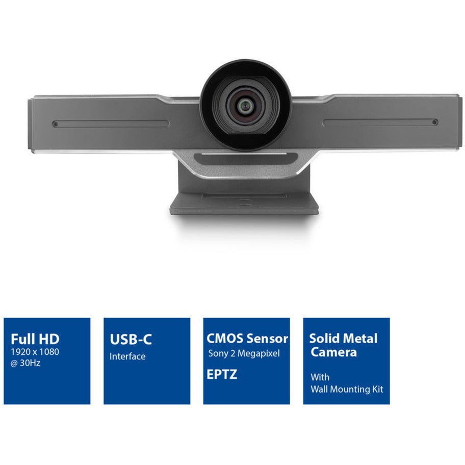 Conferentiecamera act ac7990 grijs full hd 1080p