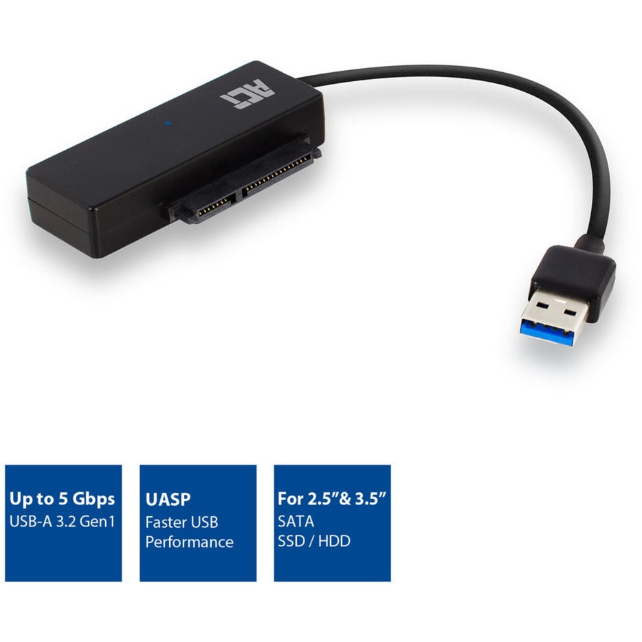 ACT Connectivity USB 3.2 Gen1 auf 2,5/3,5 Zoll SATA Adapterkabel