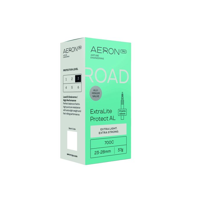 Aeron tpu aeron tpu road - extralite protect al 23-28 presta valve 65 700c