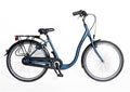Aldo 26 Zoll Fahrradnabe mit niedrigem Einstieg, Komfortbremse aus Aluminium, blau