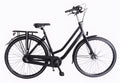 Aldo 28 Zoll Strada Fahrrad DS57 matt schwarz 3V Rollenbremse