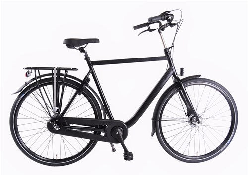 Aldo 28 Zoll Strada Fahrrad HR61 matt schwarz 3V Rollenbremse