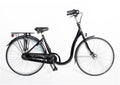 Aldo 28 Zoll Fahrradrahmen mit niedrigem Einstieg, schwarz, Aluminium, 3-V-Handbremse, schwarz