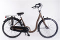 Aldo 28 Zoll Einsteiger-Fahrrad, Alu 3S Handbremsen, Braun