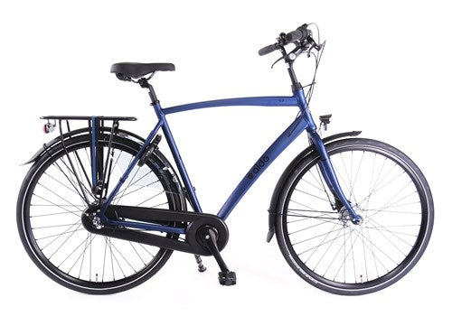 Aldo 28 Zoll C7 Fahrradrahmen aus Aluminium, HR60 Azzuro Blue 7V Rollenbremse