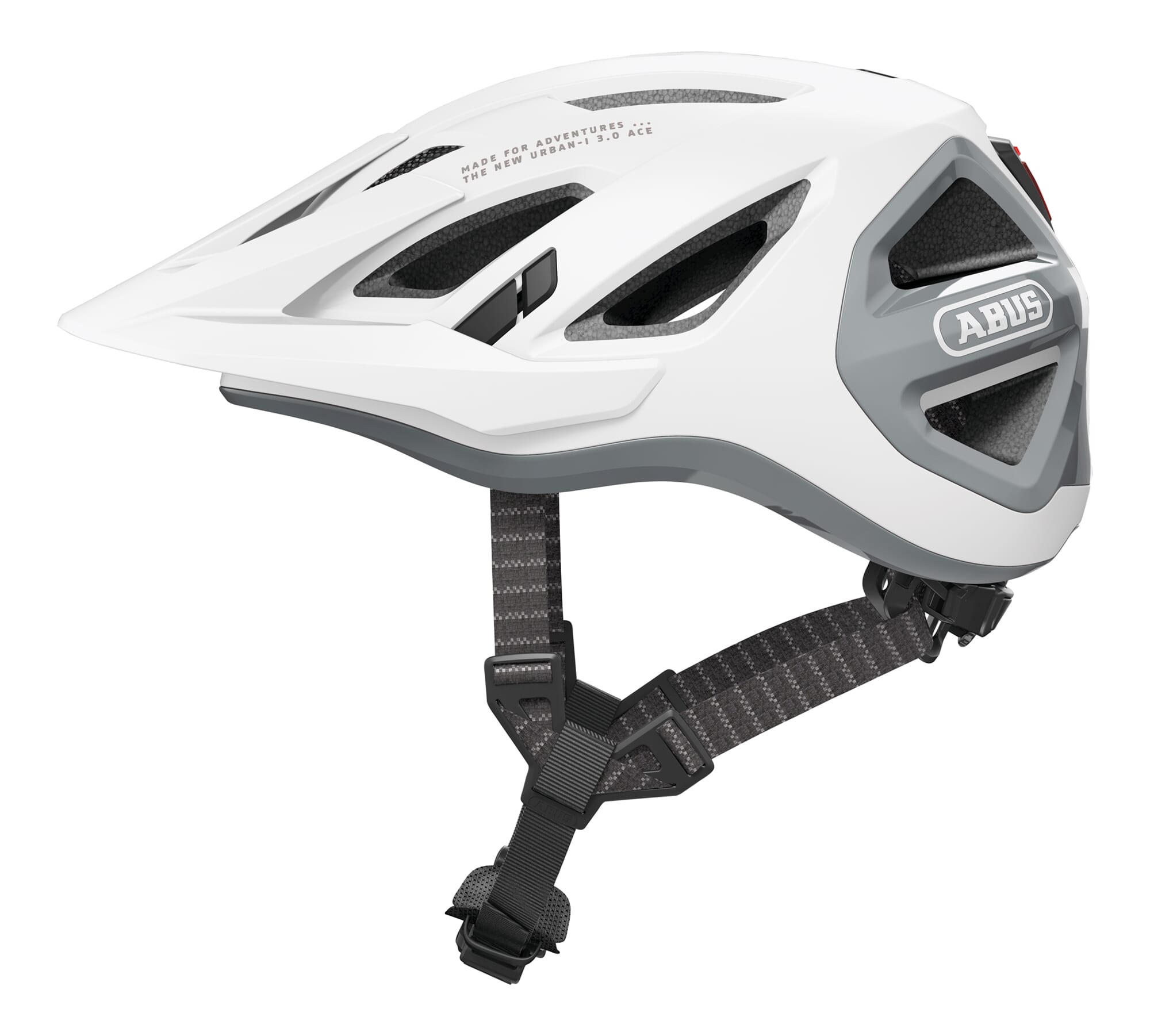 Abus Helm Urban-i 3.0 Ace Polarweiß L 56-61 cm