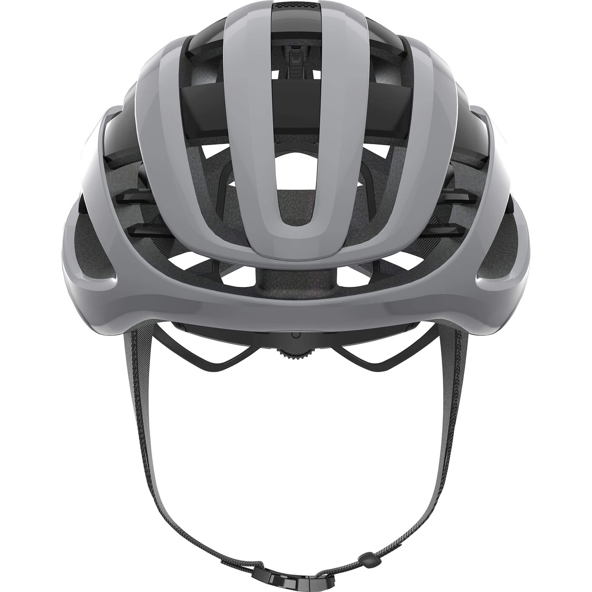Abus Airbreaker Race Helm, grau, Größe M (52-58 cm)