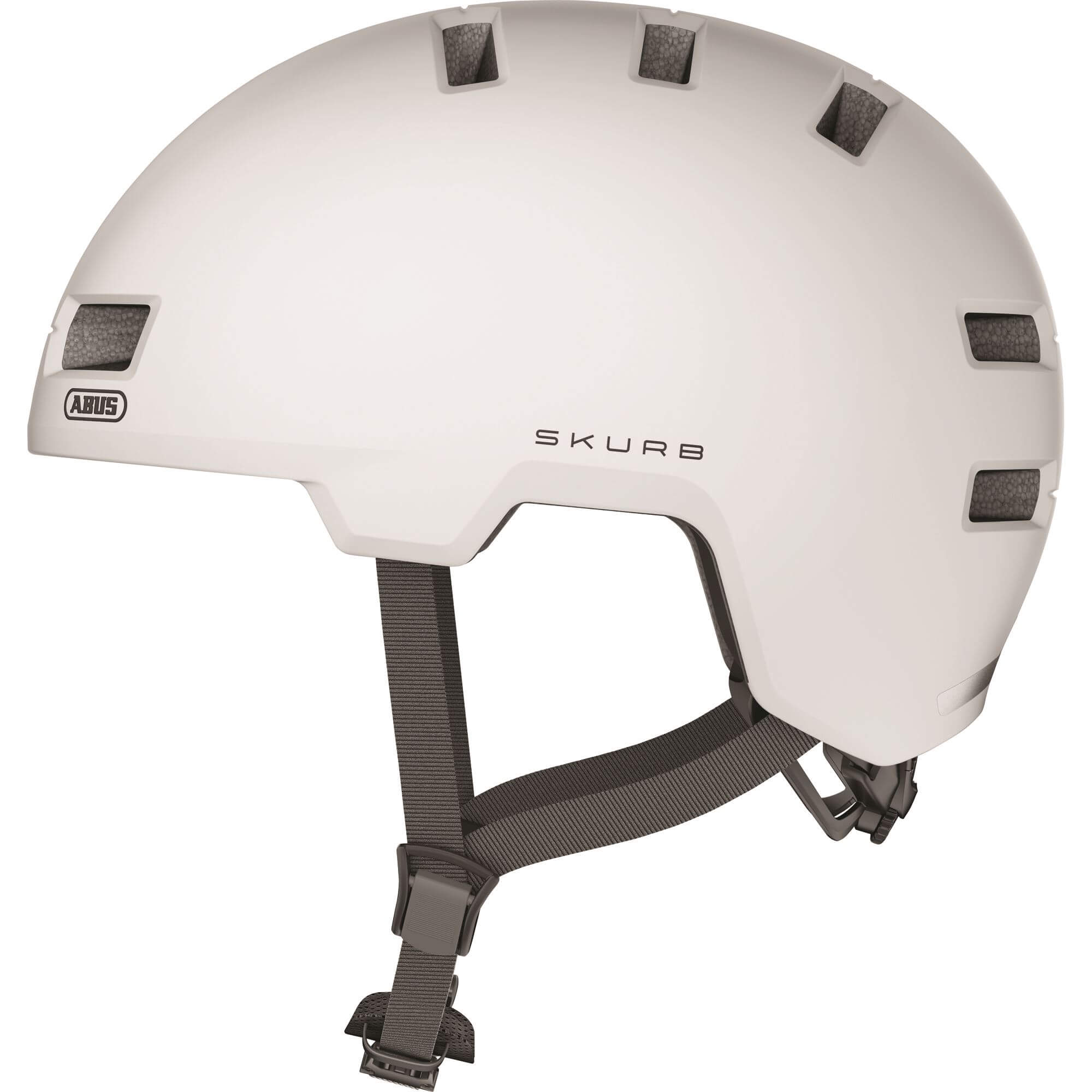 Abus Helm Skurb Perlweiß M 55-59cm