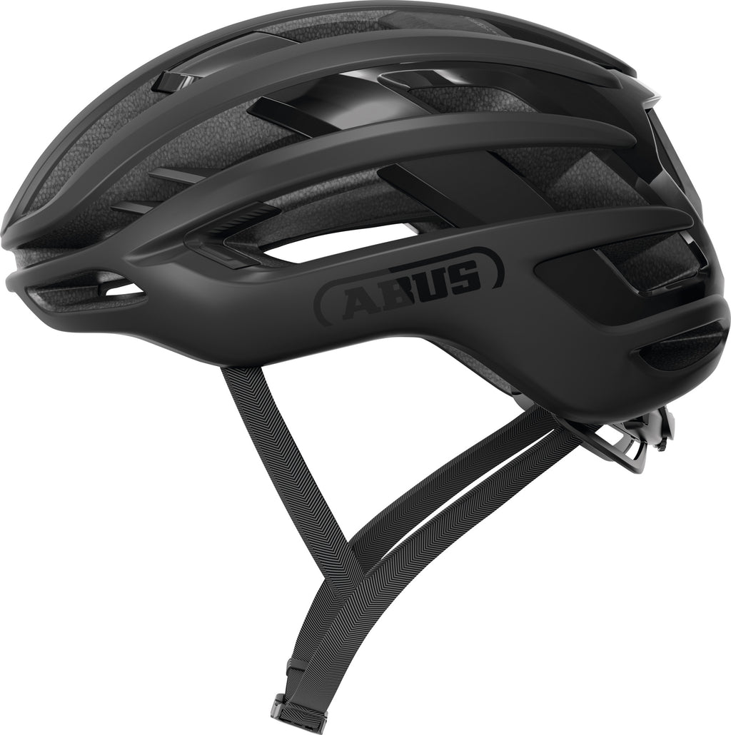 Abus Airbreaker 2.0 Helm, Samtschwarz, Größe S (51-55 cm)