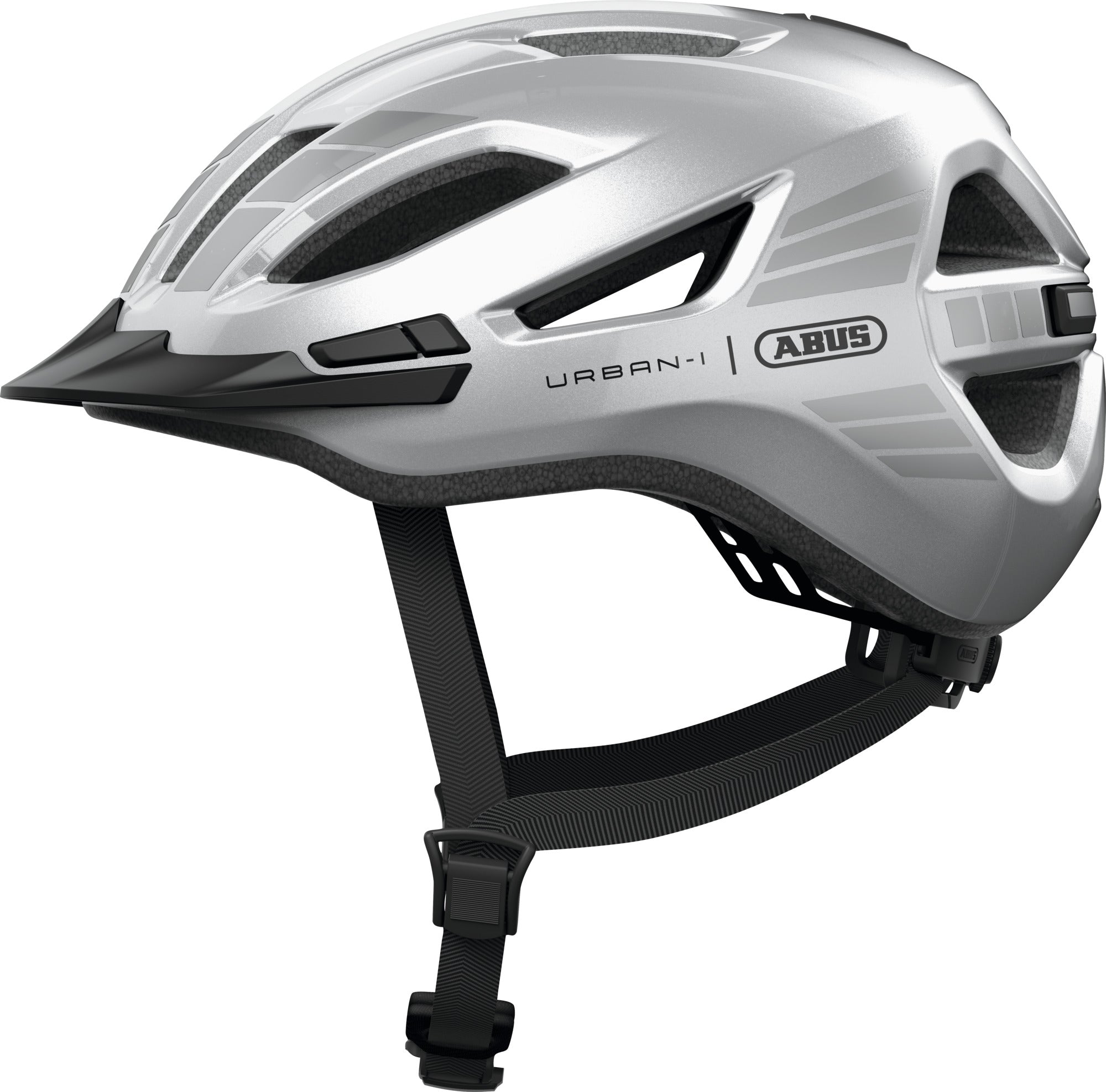 Abus helm urban-i 4.0 lr signal silver xl 60-64cm