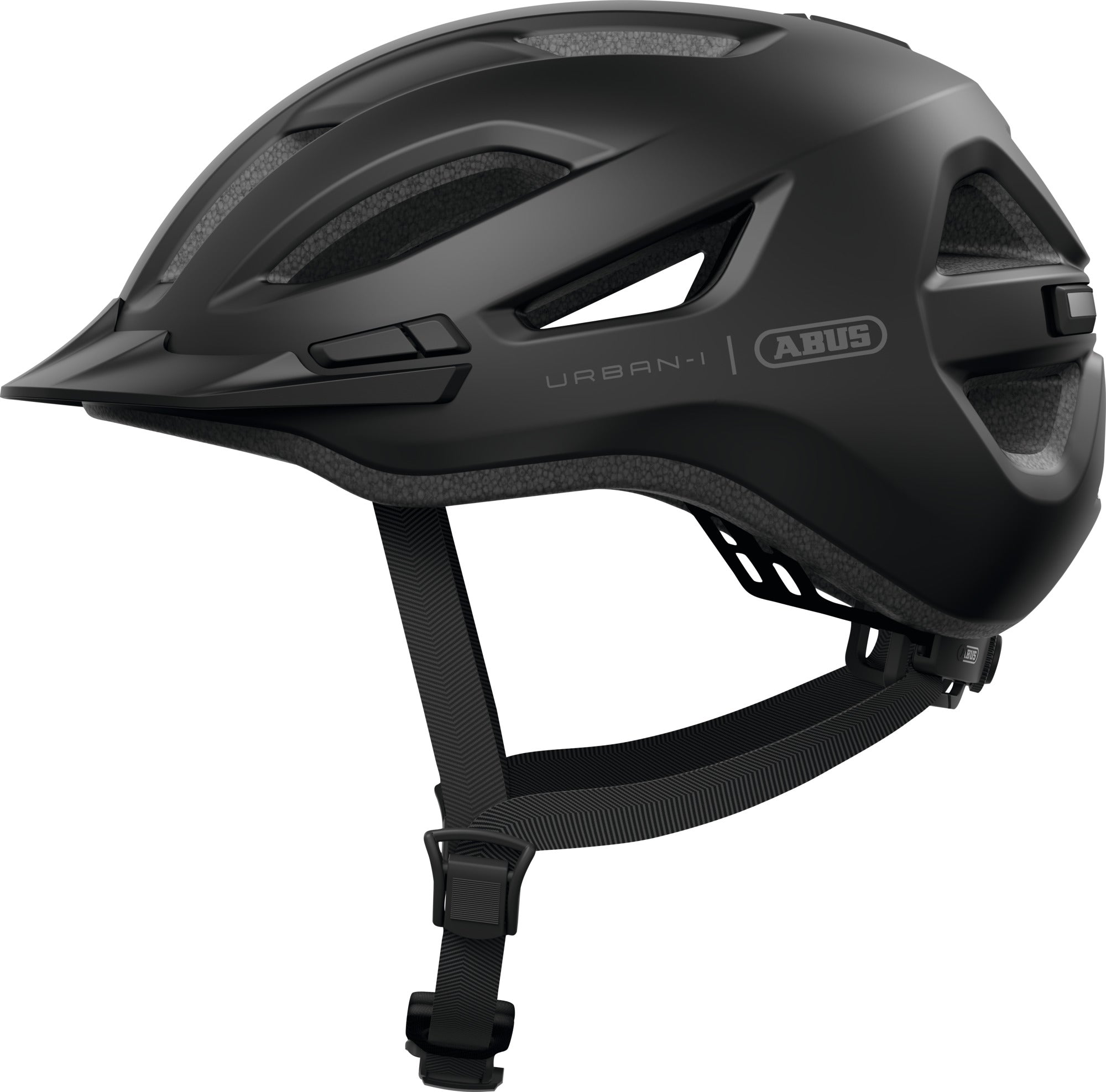 Abus Helm Urban-I 4.0 LR, Samtschwarz, Größe L (57-61 cm)