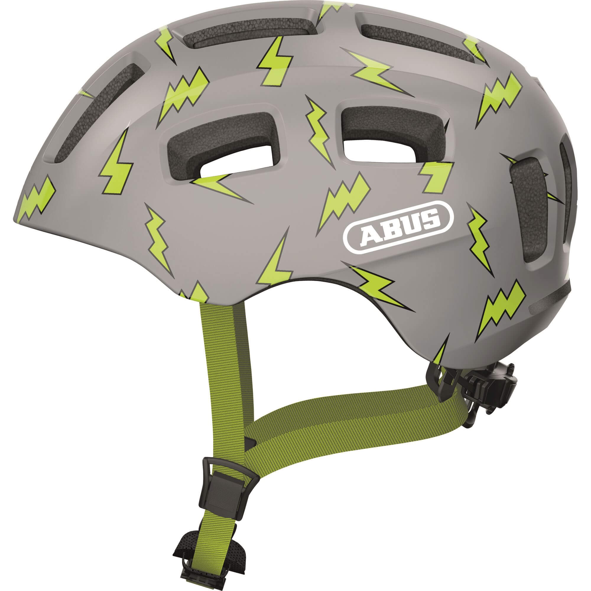 Abus Helm Youn-i 2.0 grau Flash S 48-54cm