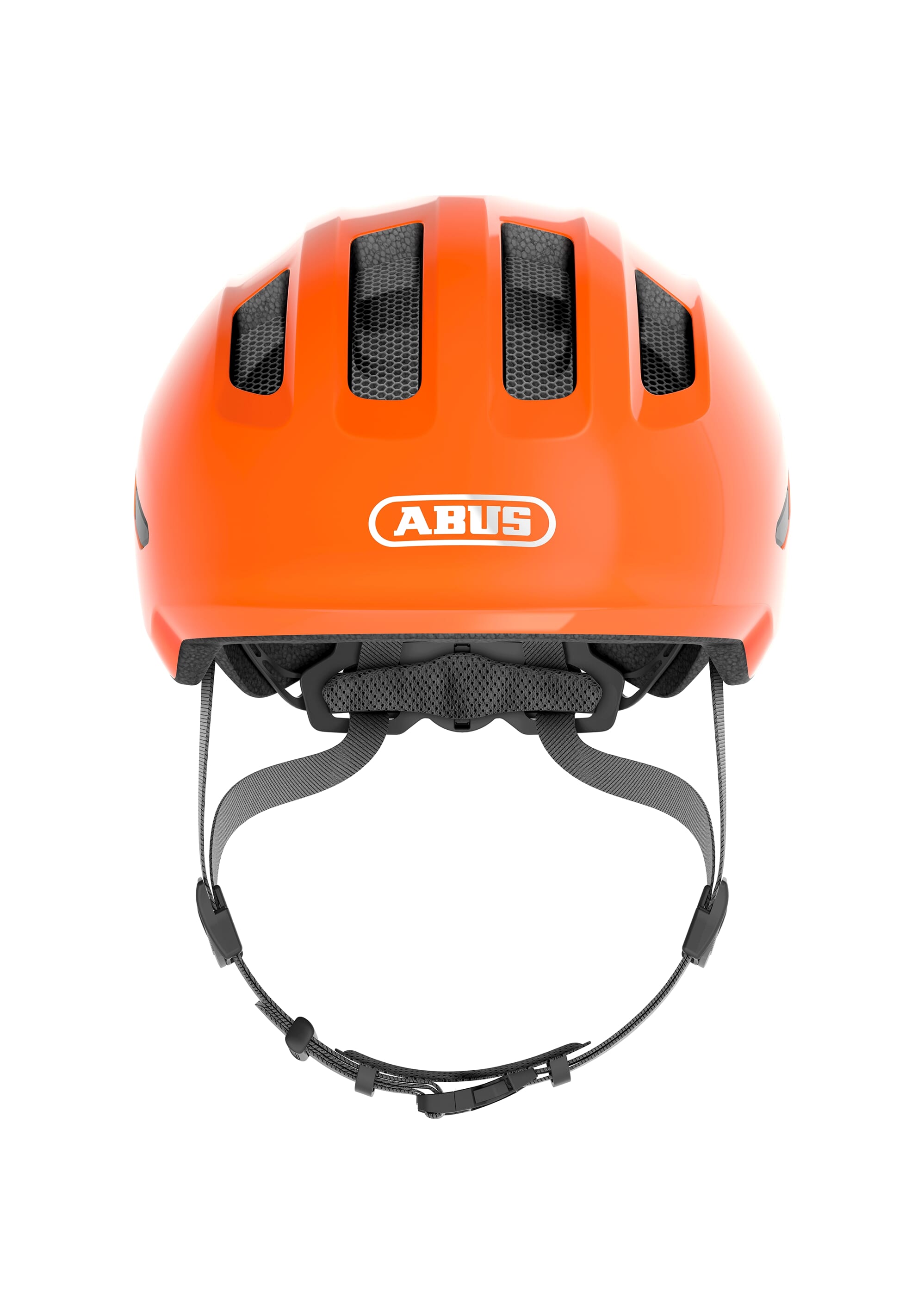 Abus Helm Smiley 3.0, glänzend orange, Größe S (45–50 cm)