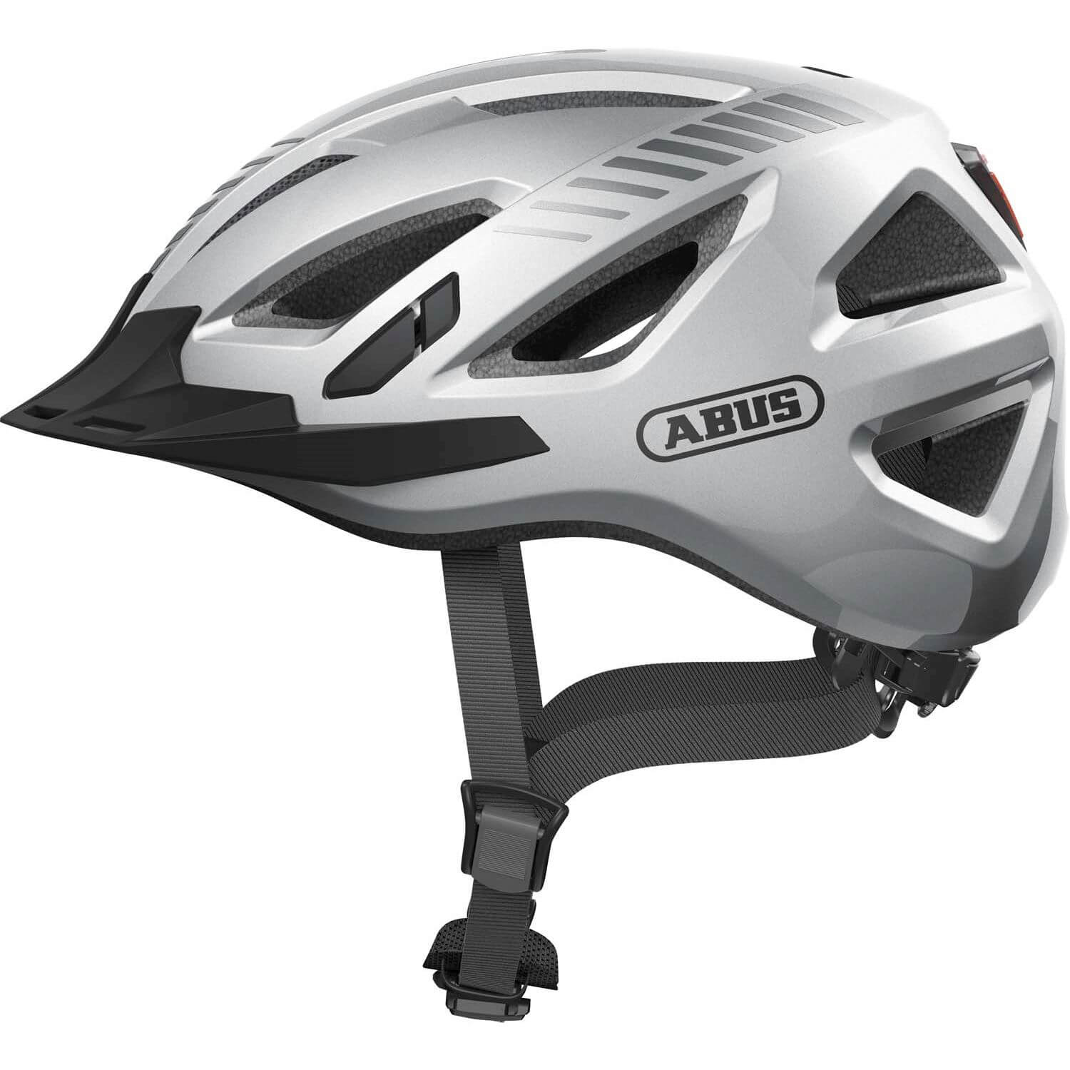 Abus Abu urban-i 3.0 Helm L (56-61 cm) silber