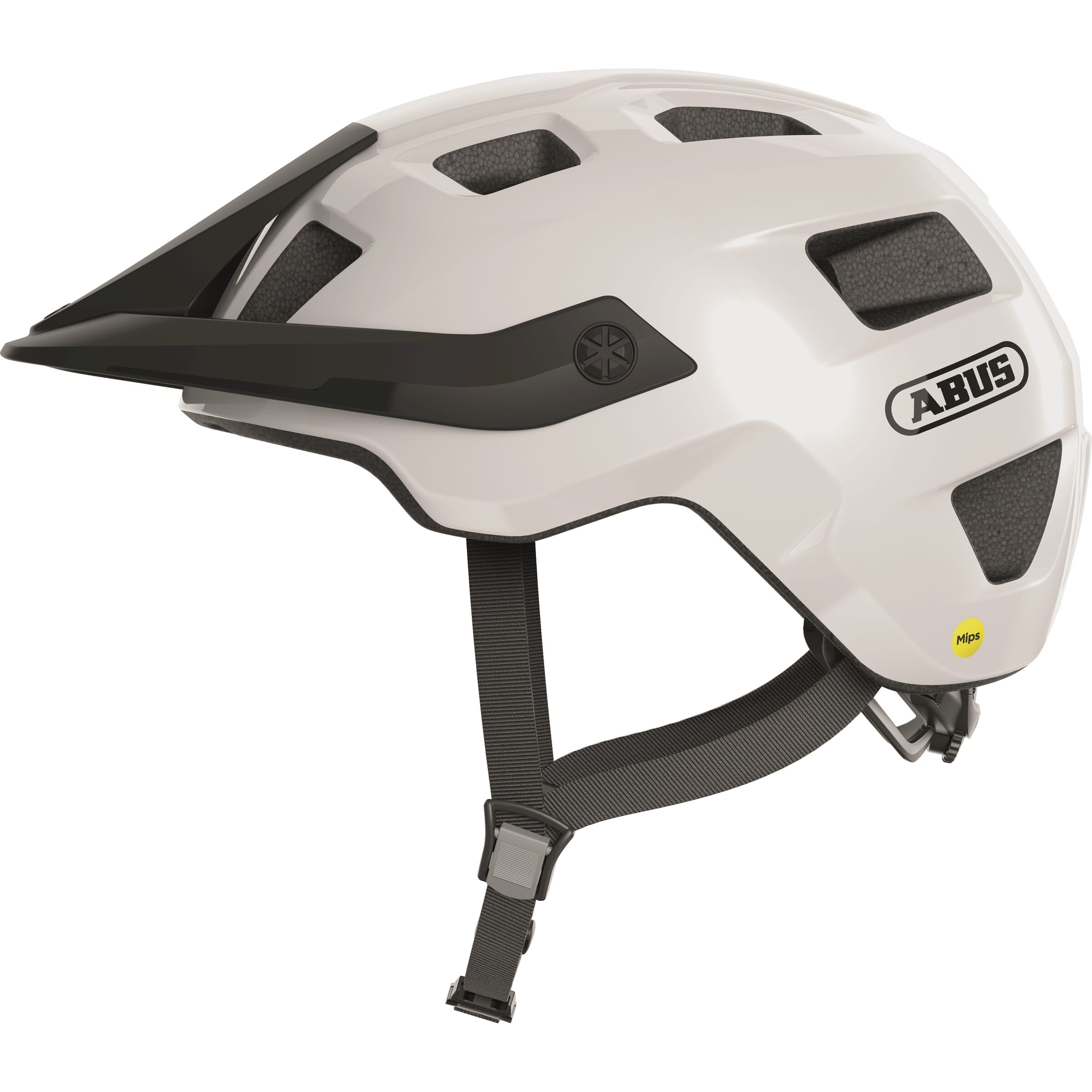 Abus Helm Motrip MIPS glänzend weiß M 54-58 cm