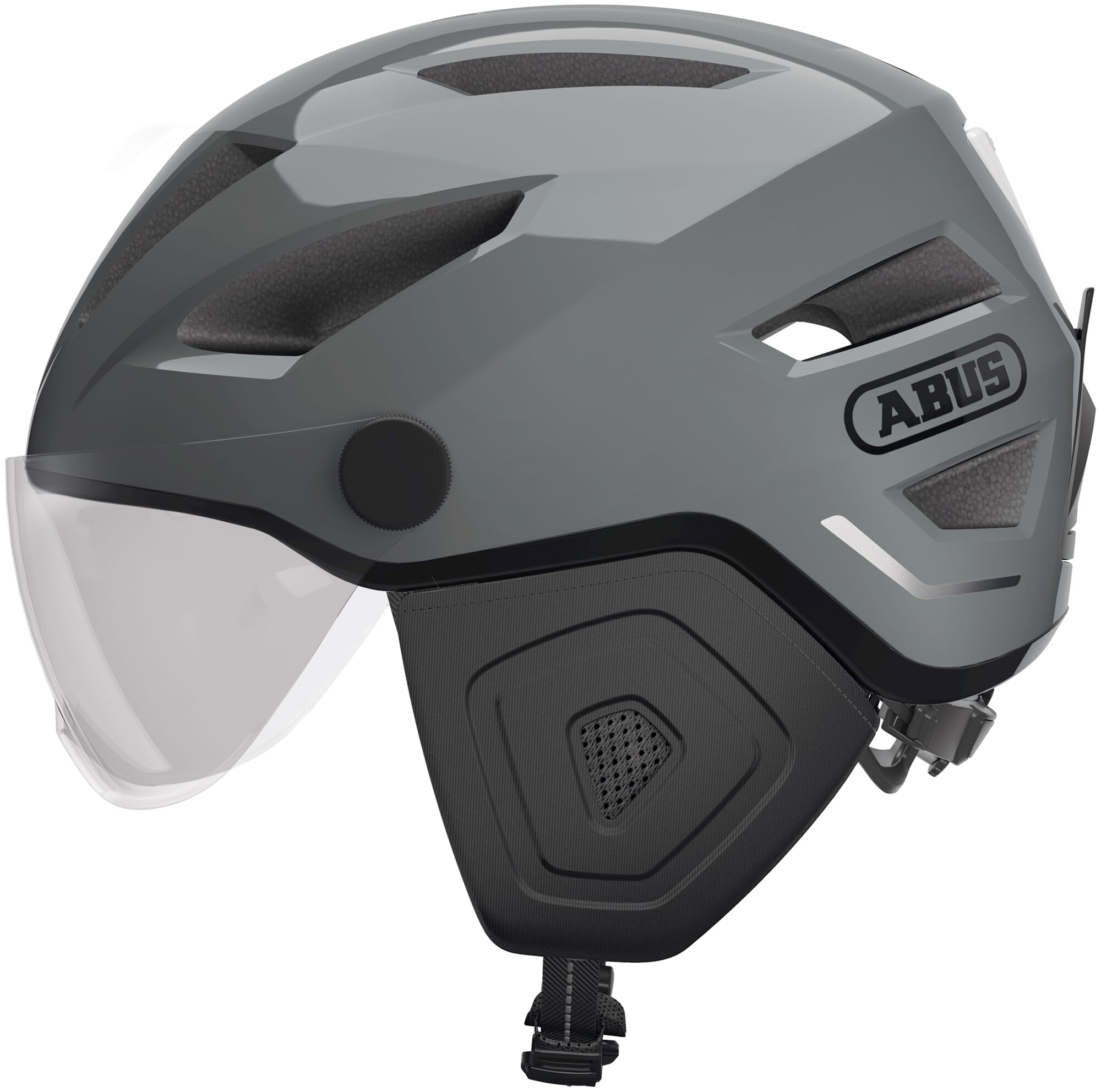 Abus Pedelec-Helm 2.0 Ace Race, grau, Größe S (51-55 cm)