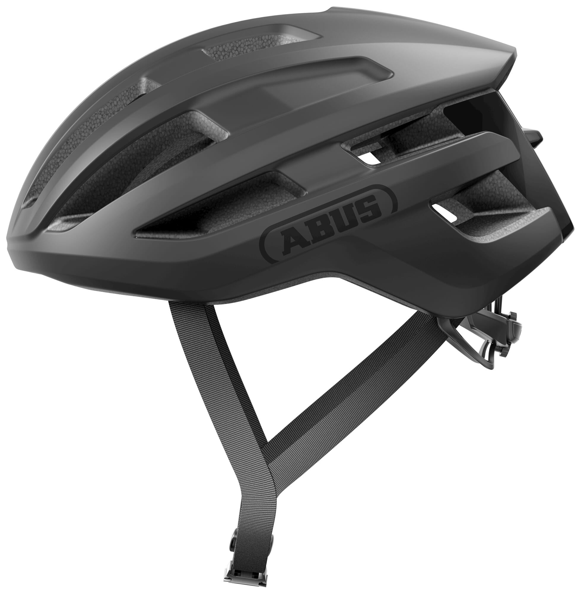ABUS Helm Powerdome Velvet Schwarz M 54-58 cm