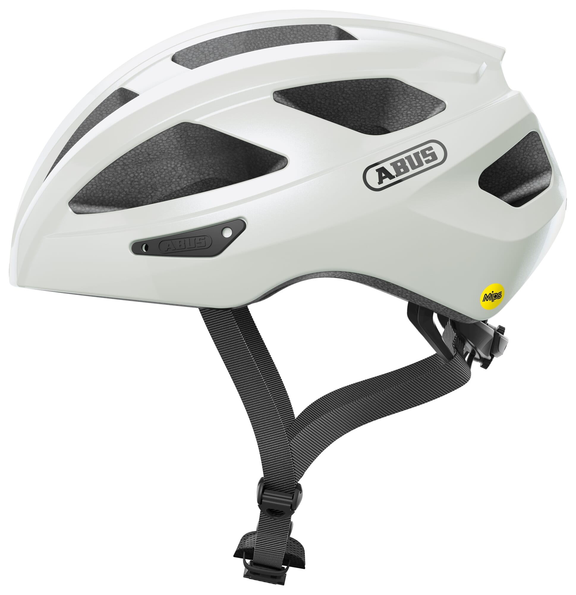 ABUS Helm Makator MIPS Perle Weiß 51-55 cm