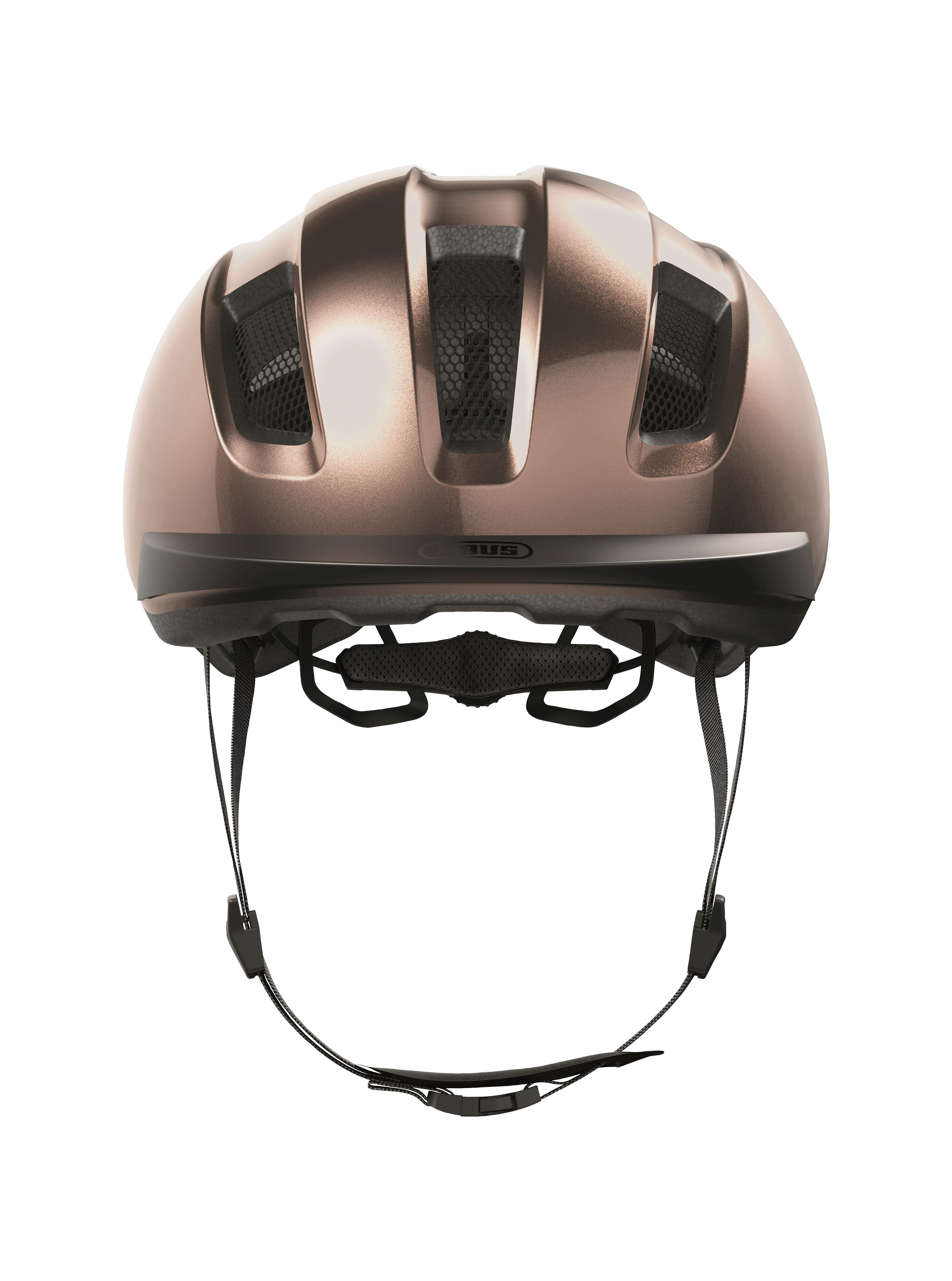 Abus-Helm, purl-y, metallisch-kupferfarben, Größe 57-61 cm